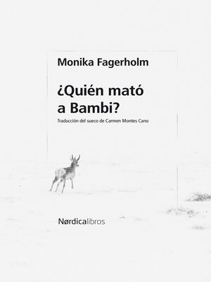 cover image of ¿Quién mató a Bambi?